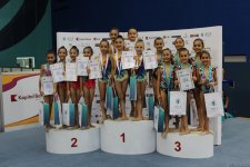Награждены призеры заключительного дня XXV Чемпионата Азербайджана и Первенства Баку по художественной гимнастике (ФОТО)