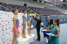 Награждены призеры заключительного дня XXV Чемпионата Азербайджана и Первенства Баку по художественной гимнастике (ФОТО)