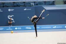 Чемпионат Азербайджана и Первенство Баку по художественной гимнастике: лучшие моменты (ФОТО)
