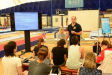 В Баку проходят тренерские курсы по аэробной гимнастике Академии FIG (ФОТО)