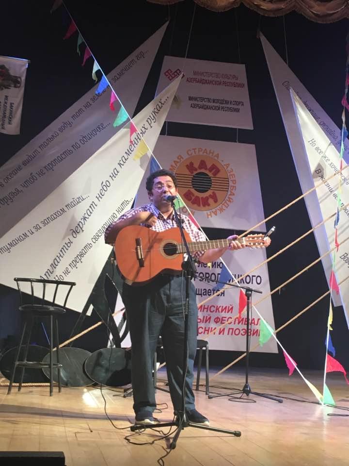 Джавид Имамвердиев отмечен в России за развитие авторской песни  (ФОТО)