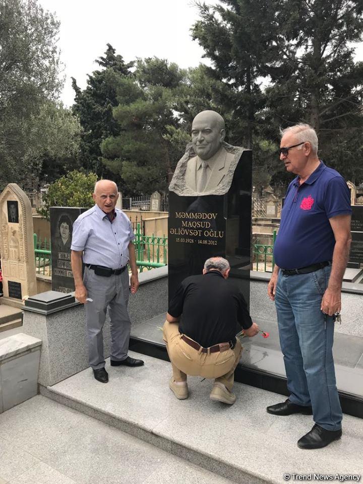 В Баку почтена память Магсуда Мамедова (ФОТО)