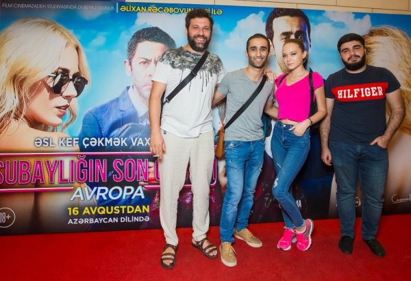 "Мальчишник в Европе" для азербайджанских зрителей (ФОТО, ВИДЕО)