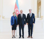 Президент Ильхам Алиев принял верительные грамоты послов ряда стран  (ФОТО) (версия 2)