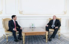 Президент Ильхам Алиев принял верительные грамоты послов ряда стран  (ФОТО)