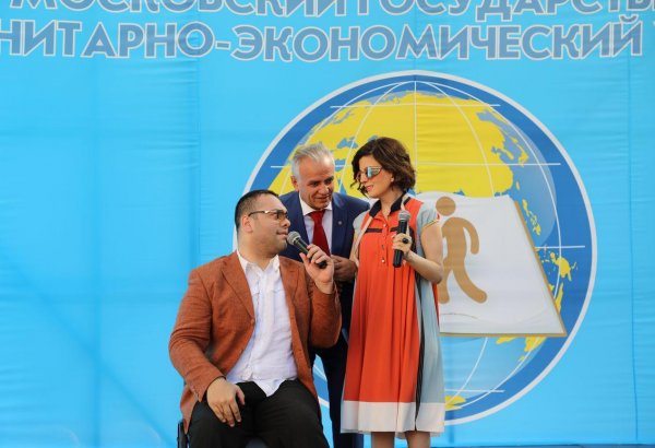 Мурад Садых удостоен диплома фестиваля "Жизнь безграничных возможностей" в Москве (ВИДЕО, ФОТО)