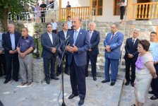 В Шеки состоялась торжественная церемония открытия Дома-музея Бахтияра Вахабзаде (ФОТО)