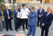 В Шеки состоялась торжественная церемония открытия Дома-музея Бахтияра Вахабзаде (ФОТО)