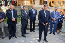 В Шеки состоялась торжественная церемония открытия Дома-музея Бахтияра Вахабзаде (ФОТО)