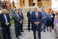 В Шеки состоялась торжественная церемония открытия Дома-музея Бахтияра Вахабзаде (ФОТО)