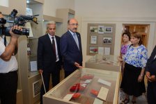 В Шеки состоялась торжественная церемония открытия Дома-музея Бахтияра Вахабзаде (ФОТО)