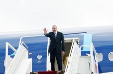 Завершился официальный визит Президента Ильхама Алиева в Россию (ФОТО)