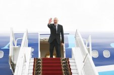 Завершился официальный визит Президента Ильхама Алиева в Россию (ФОТО)