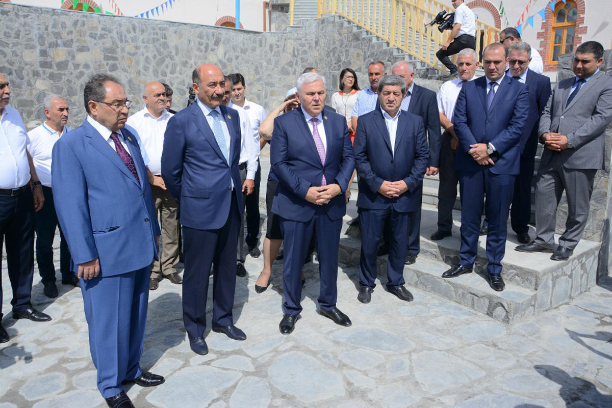 В Шеки состоялась торжественная церемония открытия Дома-музея Бахтияра Вахабзаде (ФОТО)