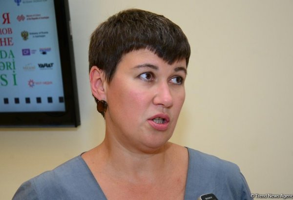 Российский кинопродюсер Наталья Мокрицкая о Баку: город - грандиозный, изумительный, современный (ФОТО)