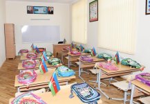 Президент Ильхам Алиев ознакомился с условиями в полной средней школе номер 187 в Сабунчинском районе Баку (ФОТО)