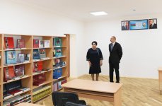 Президент Ильхам Алиев ознакомился с условиями в полной средней школе номер 187 в Сабунчинском районе Баку (ФОТО)