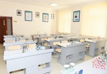 Президент Ильхам Алиев ознакомился с условиями в полной средней школе номер 187 в Сабунчинском районе Баку (ФОТО)