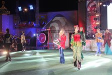 Коллекция Гюльнары Халиловой "Туран" вызвала большой интерес на Всемирных играх кочевников (ВИДЕО,ФОТО)