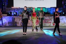 Коллекция Гюльнары Халиловой "Туран" вызвала большой интерес на Всемирных играх кочевников (ВИДЕО,ФОТО)