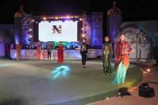 Коллекция Гюльнары Халиловой "Туран" вызвала большой интерес на Всемирных играх кочевников (ВИДЕО,ФОТО)