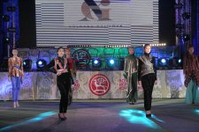 Коллекция Гюльнары Халиловой "Туран" вызвала большой интерес на Всемирных играх кочевников (ВИДЕО,ФОТО)