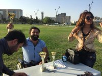 В Баку прошел велопробег среди аутистов и с участием звезд (ФОТО)