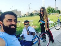 В Баку прошел велопробег среди аутистов и с участием звезд (ФОТО)