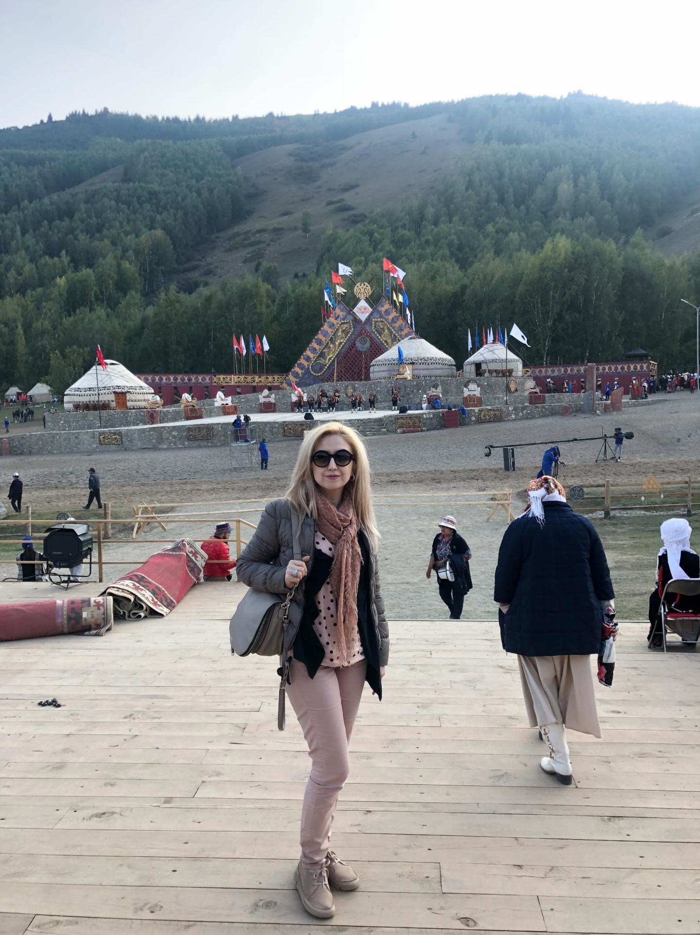 Коллекция Гюльнары Халиловой "Туран" вызвала большой интерес на Всемирных играх кочевников (ВИДЕО,ФОТО)