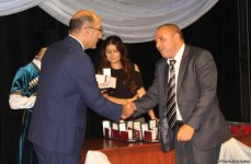 В Баку состоялось награждение театральных деятелей (ФОТО)