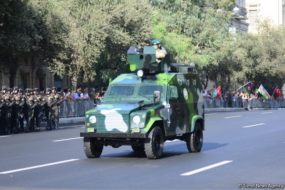 Парад, посвященный 100-летию освобождения Баку (ФОТОСЕССИЯ)