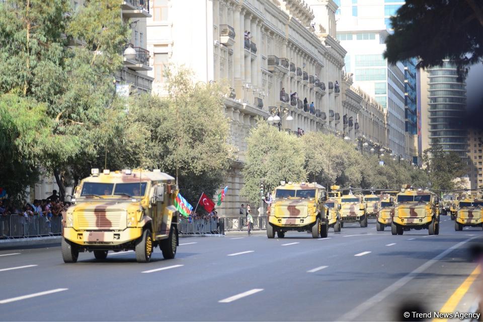 Парад, посвященный 100-летию освобождения Баку (ФОТОСЕССИЯ)