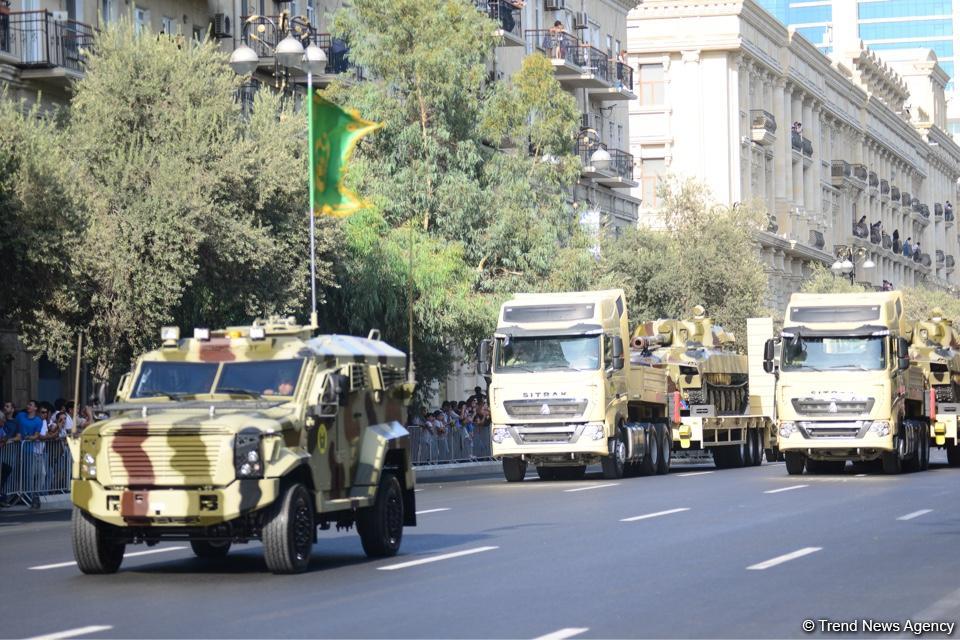 Парад, посвященный 100-летию освобождения Баку (ФОТОСЕССИЯ)