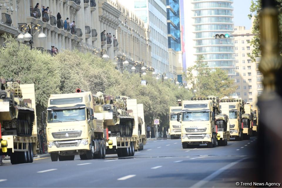 Парад, посвященный 100-летию освобождения Баку (ФОТОСЕССИЯ)