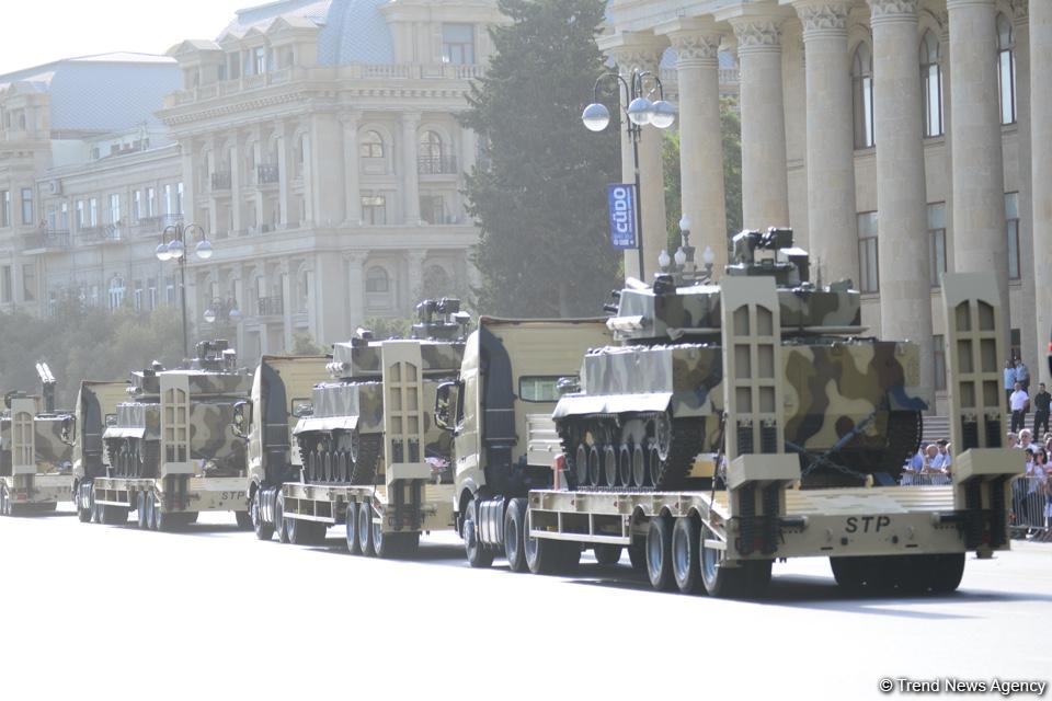 Парад, посвященный 100-летию освобождения Баку (ФОТОСЕССИЯ)