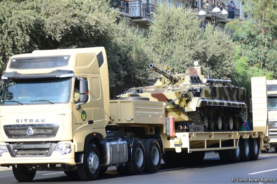 Парад, посвященный 100-летию освобождения Баку (ФОТОСЕССИЯ)