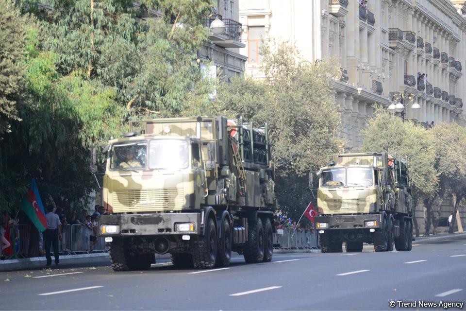 Парад, посвященный 100-летию освобождения Баку (ФОТОСЕССИЯ)
