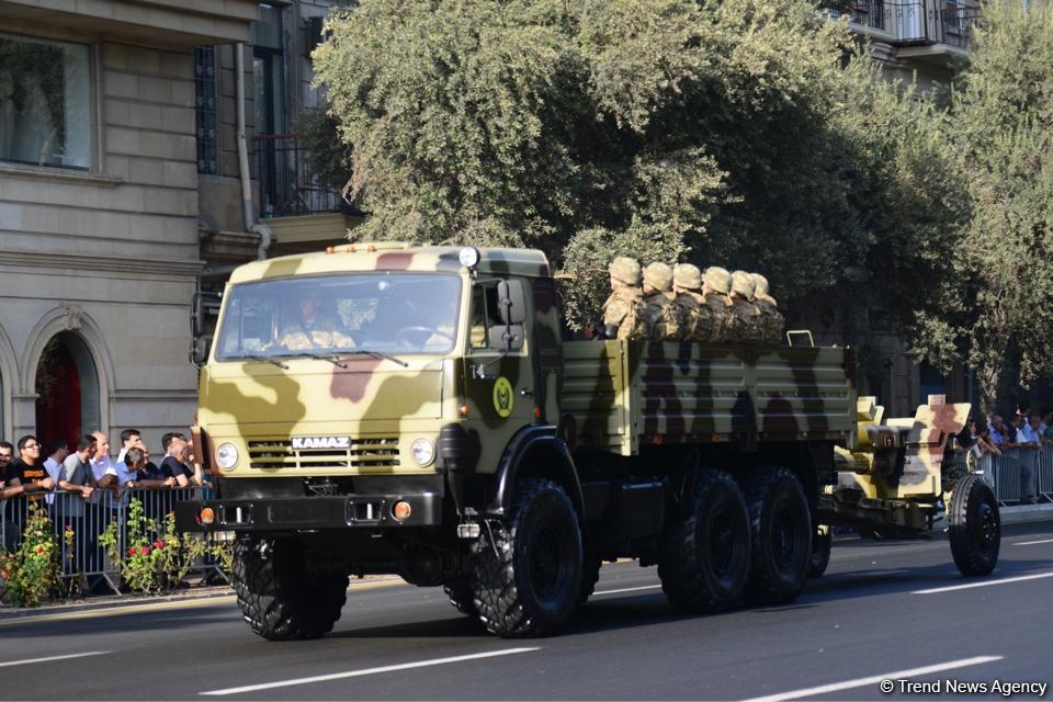 Парад, посвященный 100-летию освобождения Баку (ФОТОСЕССИЯ)