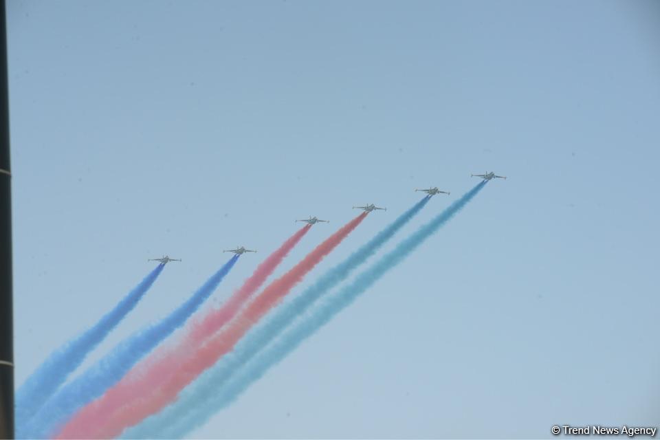 Парад, посвященный 100-летию освобождения Баку (ФОТОСЕССИЯ)