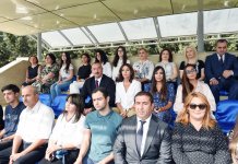 Президент Ильхам Алиев и Первая леди Мехрибан Алиева приняли участие в церемонии принятия присяги молодыми солдатами Службы государственной безопасности Азербайджана (ФОТО)