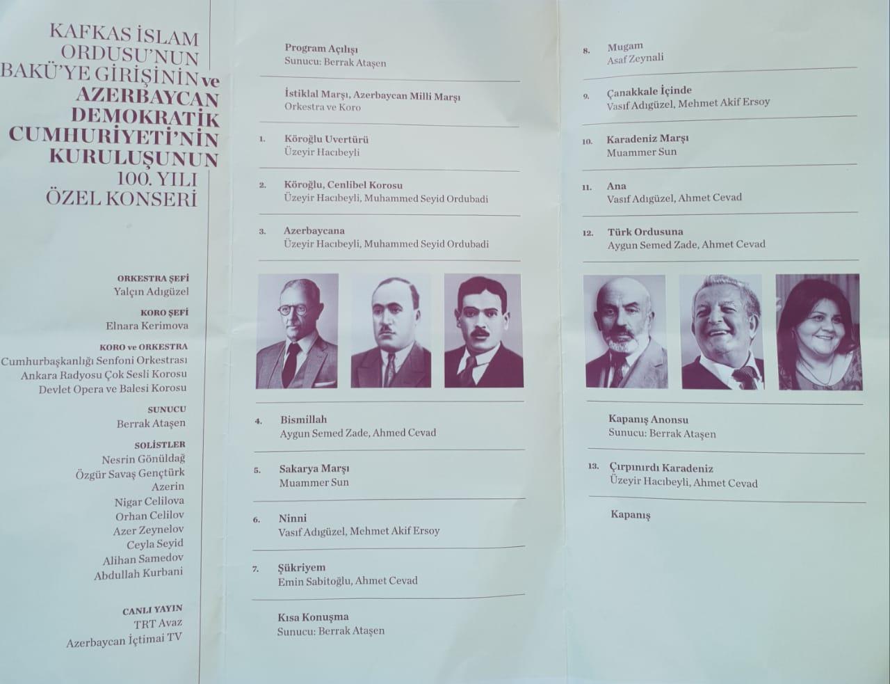 В Турции состоялась премьера произведений Айгюн Самедзаде, посвященных 100-летию со дня освобождения Баку (ВИДЕО, ФОТО)