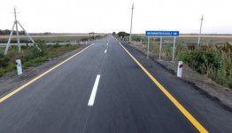 Президент Ильхам Алиев принял участие в открытии автодороги в Масаллы (ФОТО)