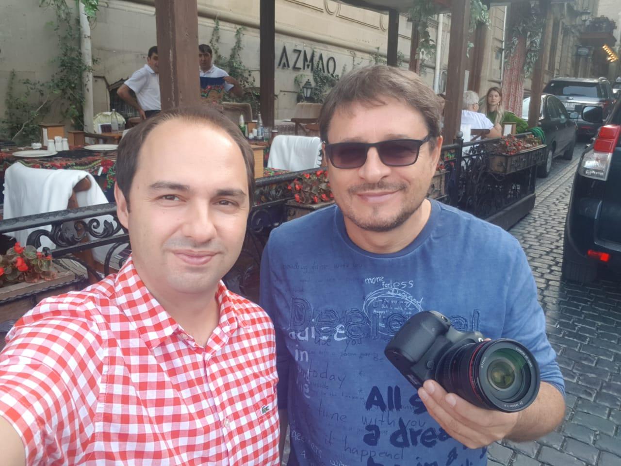 До бакинского песка так и не добрался, или Какие блюда понравились Владимиру Маркину (ФОТО)