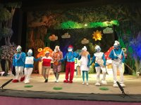 Ася Атакишиева и Бахрам Гасанов - перевоплощение из Смурфиков в Лейли и Меджнун (ФОТО)