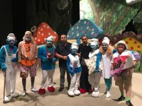 Ася Атакишиева и Бахрам Гасанов - перевоплощение из Смурфиков в Лейли и Меджнун (ФОТО)