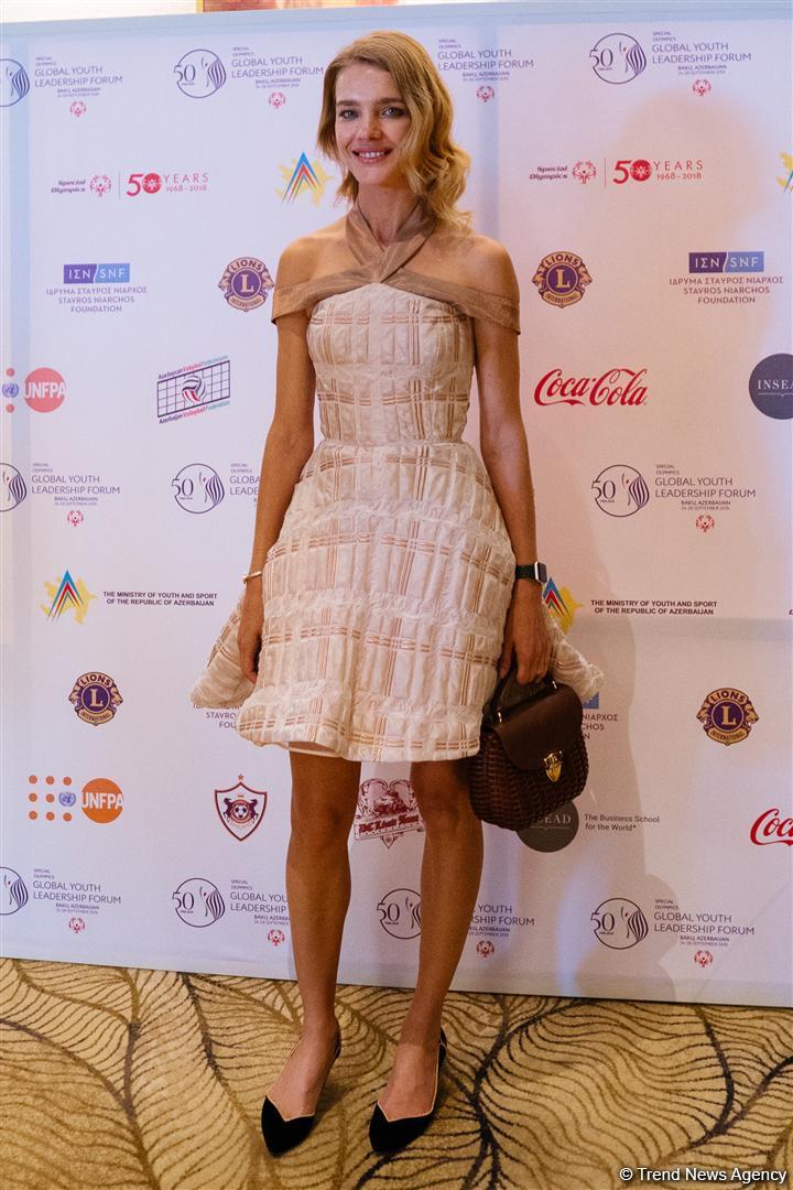 Супермодель Наталья Водянова восхищена красотой Баку (ФОТО)