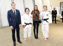 Президент и Первый вице-президент Азербайджана, президенты России и Монголии наблюдали за смешанными командными соревнованиями ЧМ по дзюдо в Баку (ФОТО)