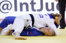 Президент и Первый вице-президент Азербайджана, президенты России и Монголии наблюдали за смешанными командными соревнованиями ЧМ по дзюдо в Баку (ФОТО)