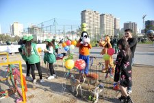 Вице-президент Фонда Гейдара Алиева Лейла Алиева приняла участие в мероприятии, посвященном Всемирному дню защиты животных (ФОТО)