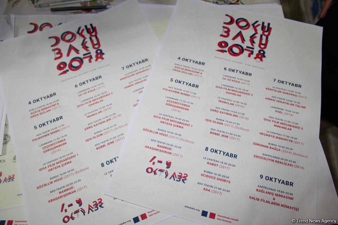 В Баку открылся Международный фестиваль DokuBaku (ФОТО)